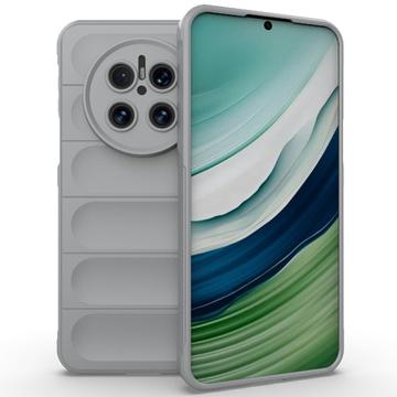 Carcasa de TPU Rugged para Huawei Mate 70 - Gris Claro