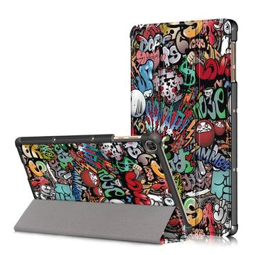 Funda Inteligente de Tres Pliegues para Huawei MatePad T10/T10s - Grafito