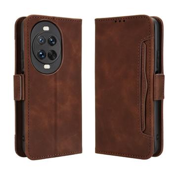 Funda tipo billetera con tarjetero para Huawei Nova 14 Ultra - Marrón