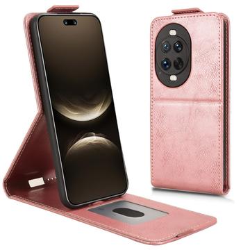 Funda abatible vertical con soporte Huawei Nova 14 Ultra - Oro rosa