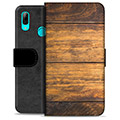 Funda Cartera Premium para Huawei P Smart (2019) - Madera