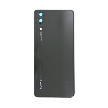 Carcasa Trasera 02351WKV para Huawei P20 - Negro