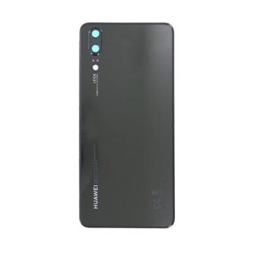Carcasa Trasera 02351WKV para Huawei P20 - Negro