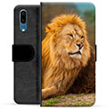 Funda Cartera Premium con Función de Soporte para Huawei P20 - León