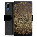 Funda Cartera Premium con Función de Soporte para Huawei P20 - Mandala