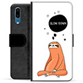 Funda Cartera Premium para Huawei P20 - Relájate