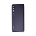 Carcasa Trasera 02351WRR para Huawei P20 Pro - Negro