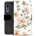 Funda Cartera Premium con Función de Soporte para Huawei P20 Pro - Floral