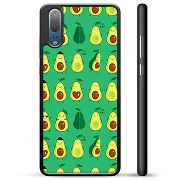 Carcasa Protectora para Huawei P20 - Diseño de Aguacates