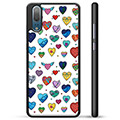 Carcasa Protectora para Huawei P20 - Corazones