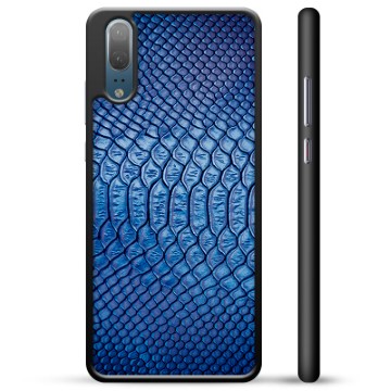 Carcasa Protectora para Huawei P20 - Cuero