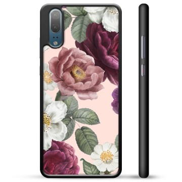 Carcasa Protectora para Huawei P20 - Flores Románticas