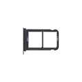 Bandeja de Tarjeta SIM & MicroSD para Huawei P20 - Negro
