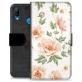 Funda Cartera Premium con Función de Soporte para Huawei P20 Lite - Floral