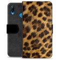 Funda Cartera Premium con Función de Soporte para Huawei P20 Lite - Leopardo