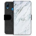 Funda Cartera Premium con Función de Soporte para Huawei P20 Lite - Mármol