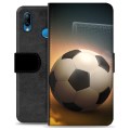 Funda Cartera Premium con Función de Soporte para Huawei P20 Lite - Fútbol