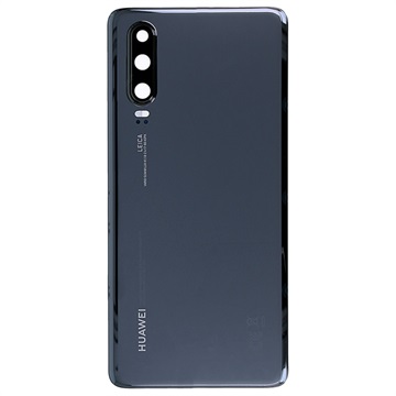 Carcasa Trasera 02352NMM para Huawei P30 - Negro