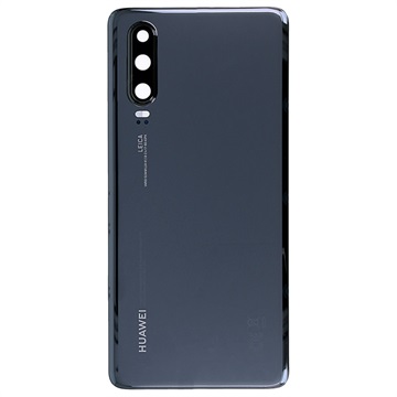 Carcasa Trasera 02352NMM para Huawei P30 - Negro