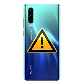 Reparación Tapa de Batería para Huawei P30 - Aurora Azul