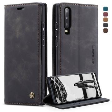 Funda Caseme Serie 013 para Huawei P30 - Estilo Cartera - Negro