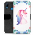 Funda Cartera Premium para Huawei P30 Lite - Unicornio