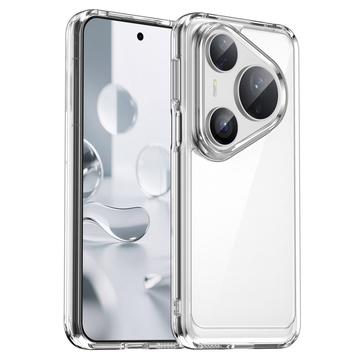 Carcasa Híbrida Anti-Choque para Huawei Pura 80 Pro/80 Pro+/80 Ultra - Transparente