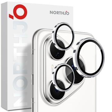 Huawei Pura 80 Pro/80 Pro+Northjo Juego de protectores de lente de cámara - Plata
