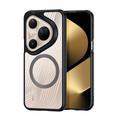 Funda híbrida Dux Ducis Aimo compatible con MagSafe para Huawei Pura 80 Ultra - Negro