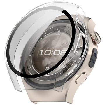 Carcasa de Plástico con Protector de Pantalla para Huawei Watch 5 - 42mm - Claro