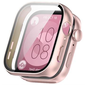 Funda Tech-Protect Defence360 para Huawei Watch Fit 3 con protector de pantalla - Rosa