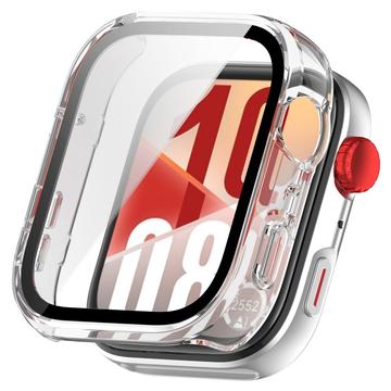 Carcasa de Plástico con Protector de Pantalla para Huawei Watch Fit 4 - Claro