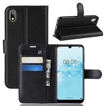 Funda con Cierre Magnético para Huawei Y5 (2019) - Estilo Cartera - Negro