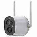 Cámara de seguridad doméstica Hubview CG7 WiFi con tarjeta de memoria de 64GB - Blanca