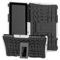 Carcasa Híbrida para Huawei MediaPad T5 10 - Negro / Blanco