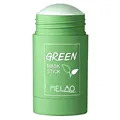 Mascarilla Hidratante de Cuidado Facial con Té Verde - Verde