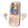 IB-G9 TWS Auriculares inalámbricos con pantalla en color deslizante y reducción de ruido