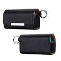 IQOS 3/3 DUO Estuche de cuero para cigarrillos electrónicos - Negro