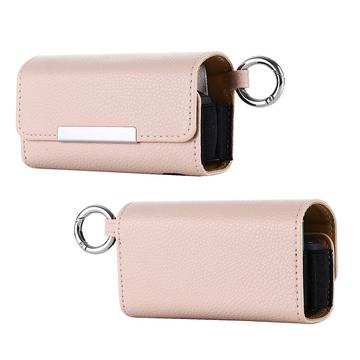 IQOS 3/3 DUO Estuche de piel para cigarrillos electrónicos - Rosa claro