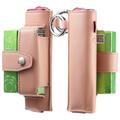 IQOS ILUMA i One/ILUMA One Estuche de piel para cigarrillos electrónicos - Rosa claro