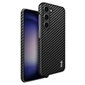 Carcasa Recubierta Imak Ruiyi para Samsung Galaxy S23+ 5G - Fibra de Carbon - Negro