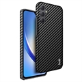 Carcasa Híbrida Imak Ruiyi para Samsung Galaxy A54 5G - Fibra de Carbon - Negro