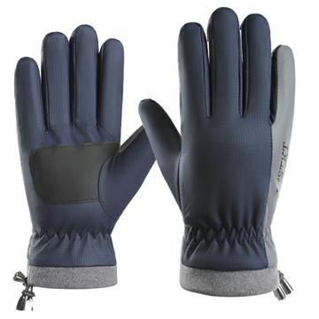 Guantes aislantes cortaviento con pantalla táctil para hombre