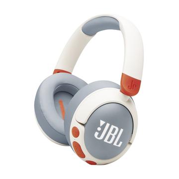 JBL JR470NC Auriculares inalámbricos para niños - Blanco / Gris / Naranja