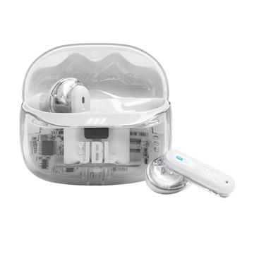 Auriculares True Wireless JBL Tune Beam 2 Ghost Edition - Blanco