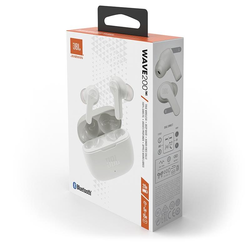 Auriculares Inalámbricos con Caja de Carga JBL Wave 200TWS