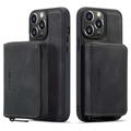 Funda con Cartera Jeehood Desmontable 2-en-1 para iPhone 14 Pro - Negro