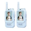 JK200 Kids Video Walkie-Talkie con Cámara - 2 Pcs.
