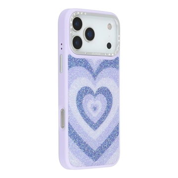 Funda híbrida magnética con diseño de corazón Jaucase para iPhone 17 Pro Max