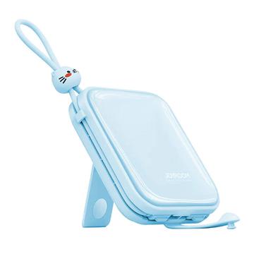 Joyroom JR-L008 Cutie Power Bank 10000mAh con cables USB-C y Lightning - 22.5W - Azul